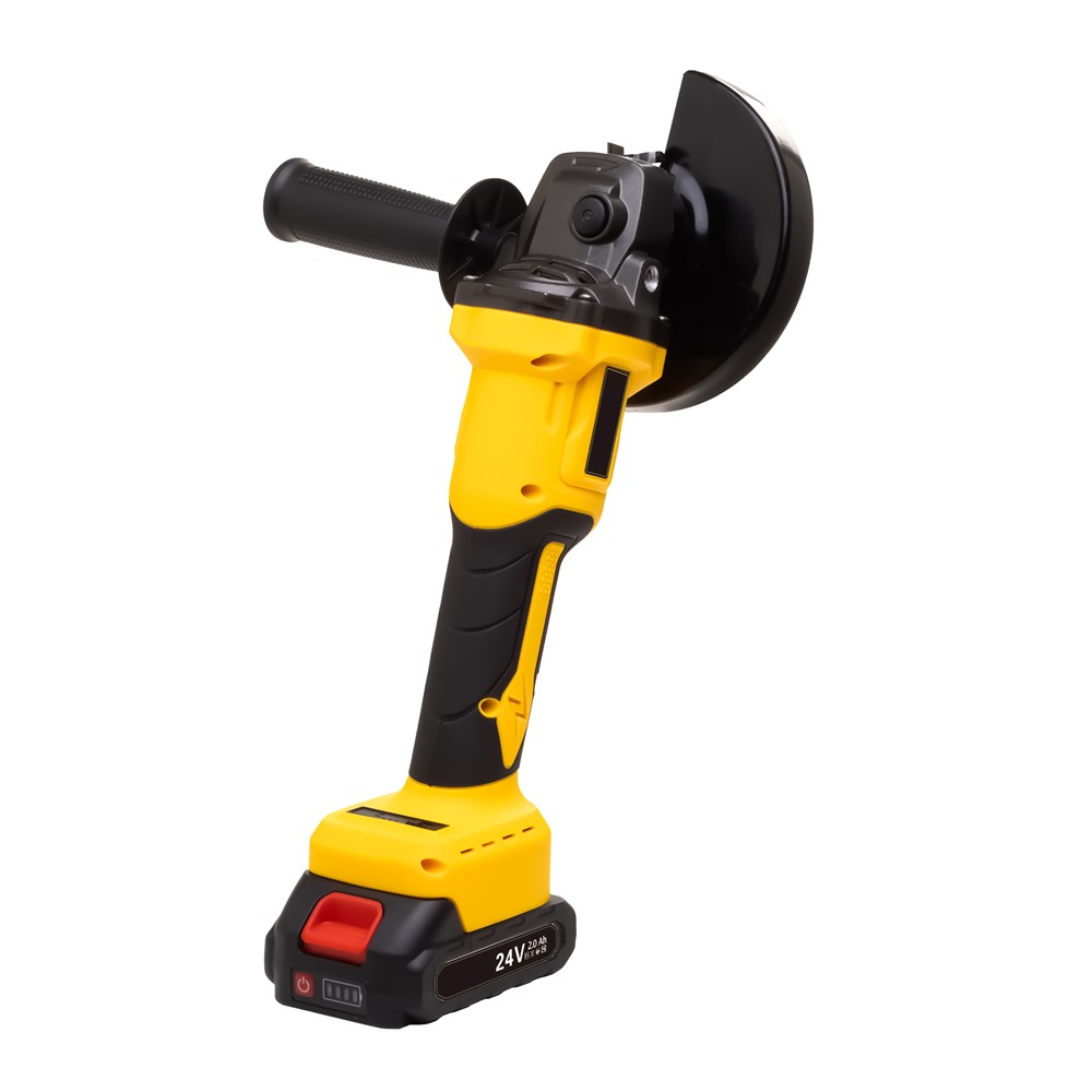 Угловая шлифовальная машина РЫСЬ Инструменты для дома AG-24 BL/A/2A (2Ah)